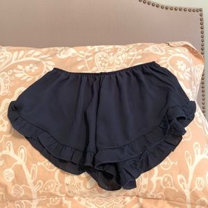 Brandy Melville blue flow shorts !